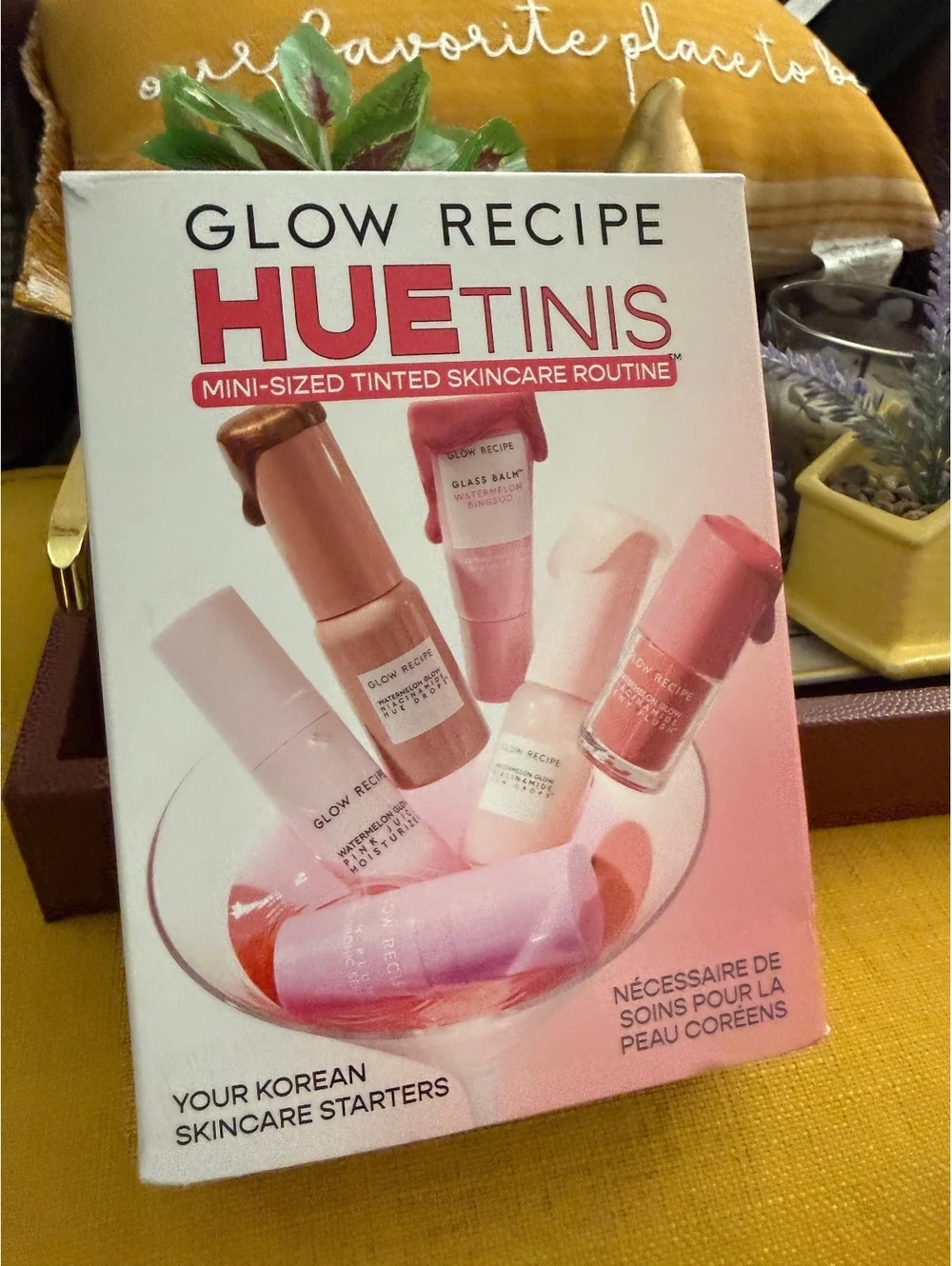 Glow recipe hue-tinis Sephora exclusive gift set new inbox